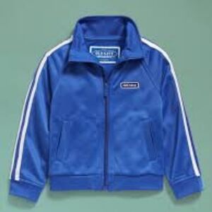 NWT 4T Old Navy '94 Unisex Track Jacket for Toddler Moon Dance Blue Retro 90s